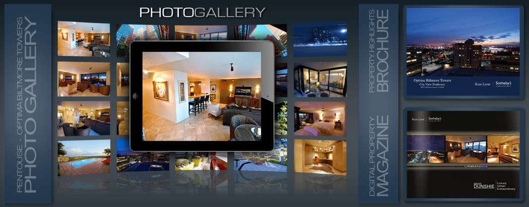 luxury penthouse for sale in Phoenix arizona's Optima Biltmore Towers